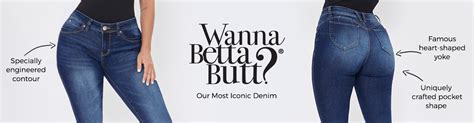 wanna a better butt jeans|wanna betta butt ymi jeans.